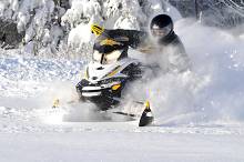 Der Speedkick im Schnee